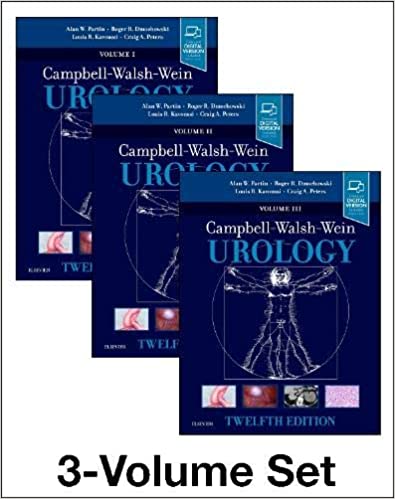 Campbell Walsh Wein Urology 3-Volume Set 12th Edition